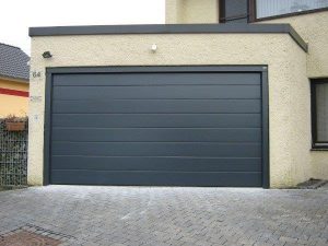 Beta doors garagedeur M-profiel RAL 7016